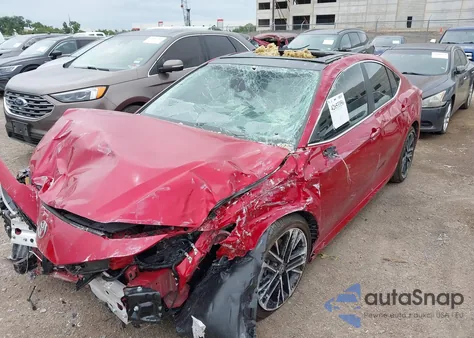 2025 Toyota Camry Xle из США, поврежденный, VIN 4T1DAACK7SU110522